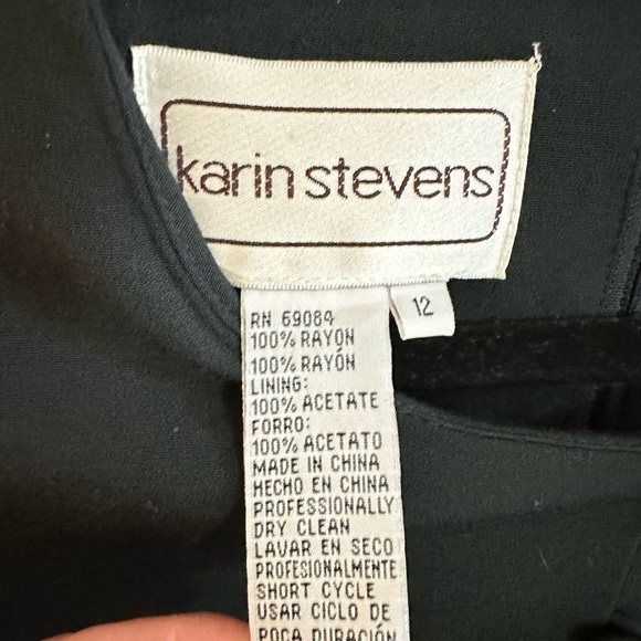 Y2K Vintage Valerie Stevens pleated grandmacore midi green rayon dress 12 - Picture 7 of 11